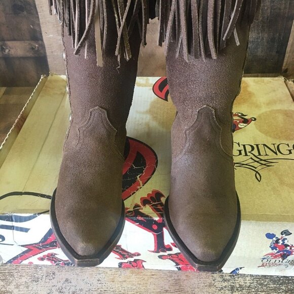Old Gringo Yippee Kiyay Ashlynn YL298-1 Cowboy Boots Womens 7 B - Picture 8 of 12